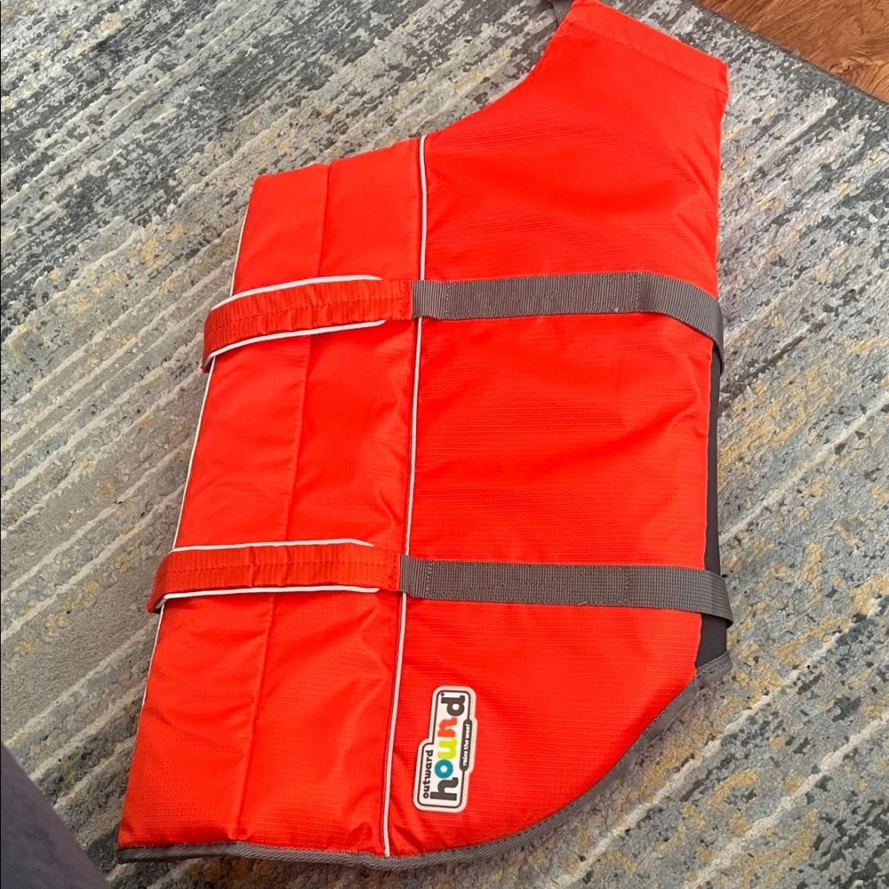 Outward Hound Blue Dog Life Jacket - Picture 1 of 3